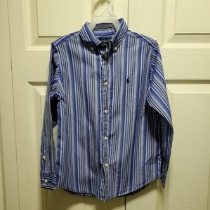 Ralph Lauren Polo Shirt Size 6 Blue/White